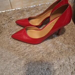 Elegant Red Women's Heels